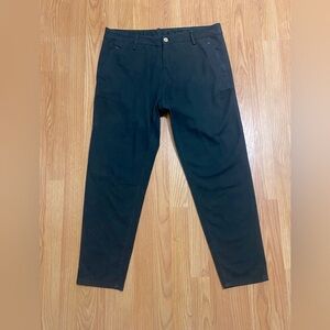 ZARA Men’s Black Lightweight Denim Pants 34W/28L